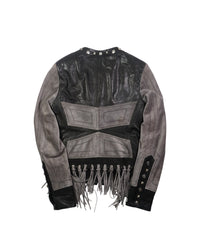 2000's Roberto Cavalli Suede Studded Jacket