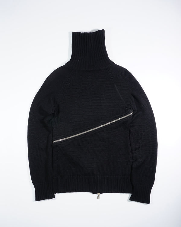 AW2003 Dolce &amp; Gabbana Tornado Zip Sweater