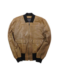 2000's Dolce & Gabbana Oliver Leather Bomber