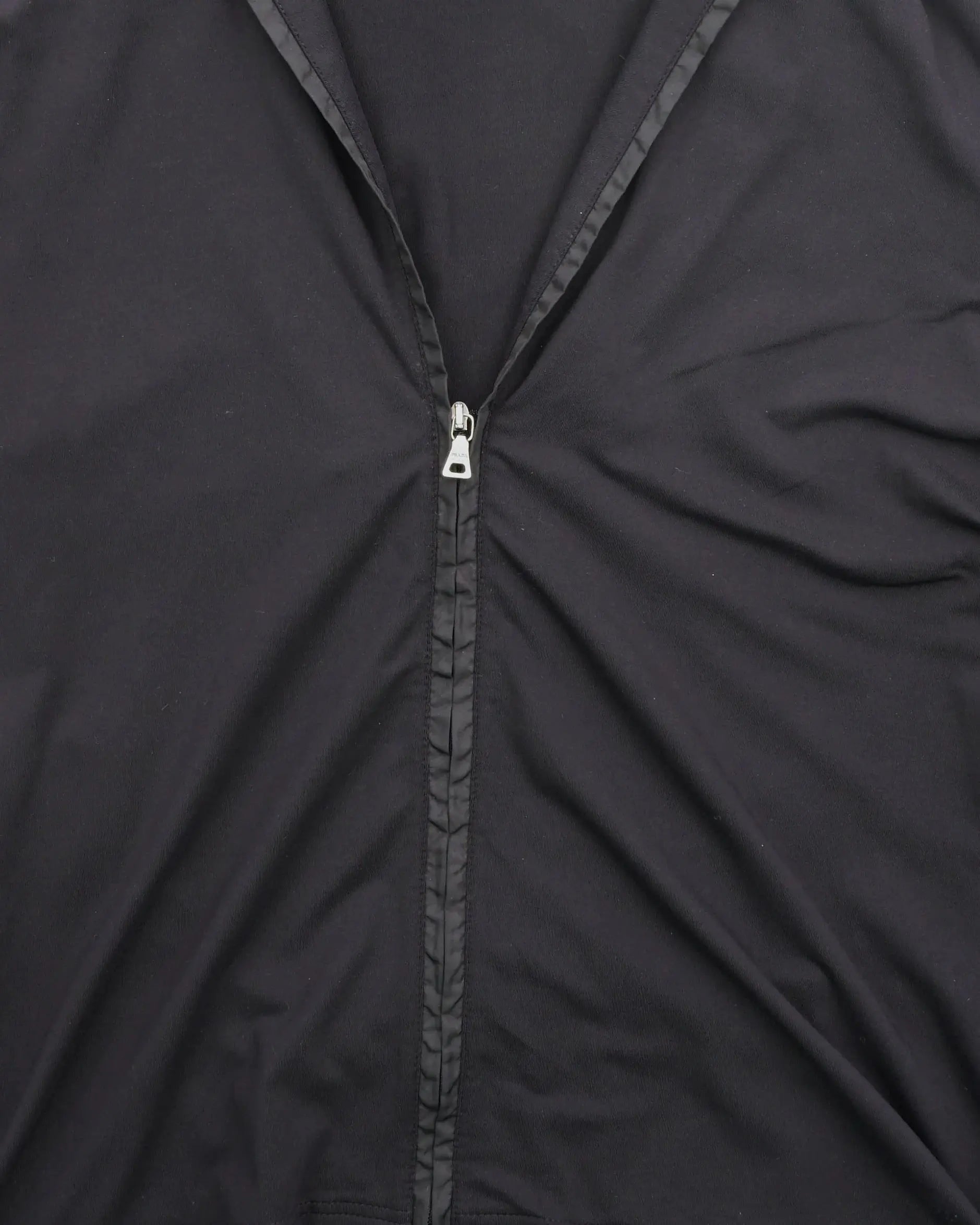 Prada Long Sleeve Zip Top Black
