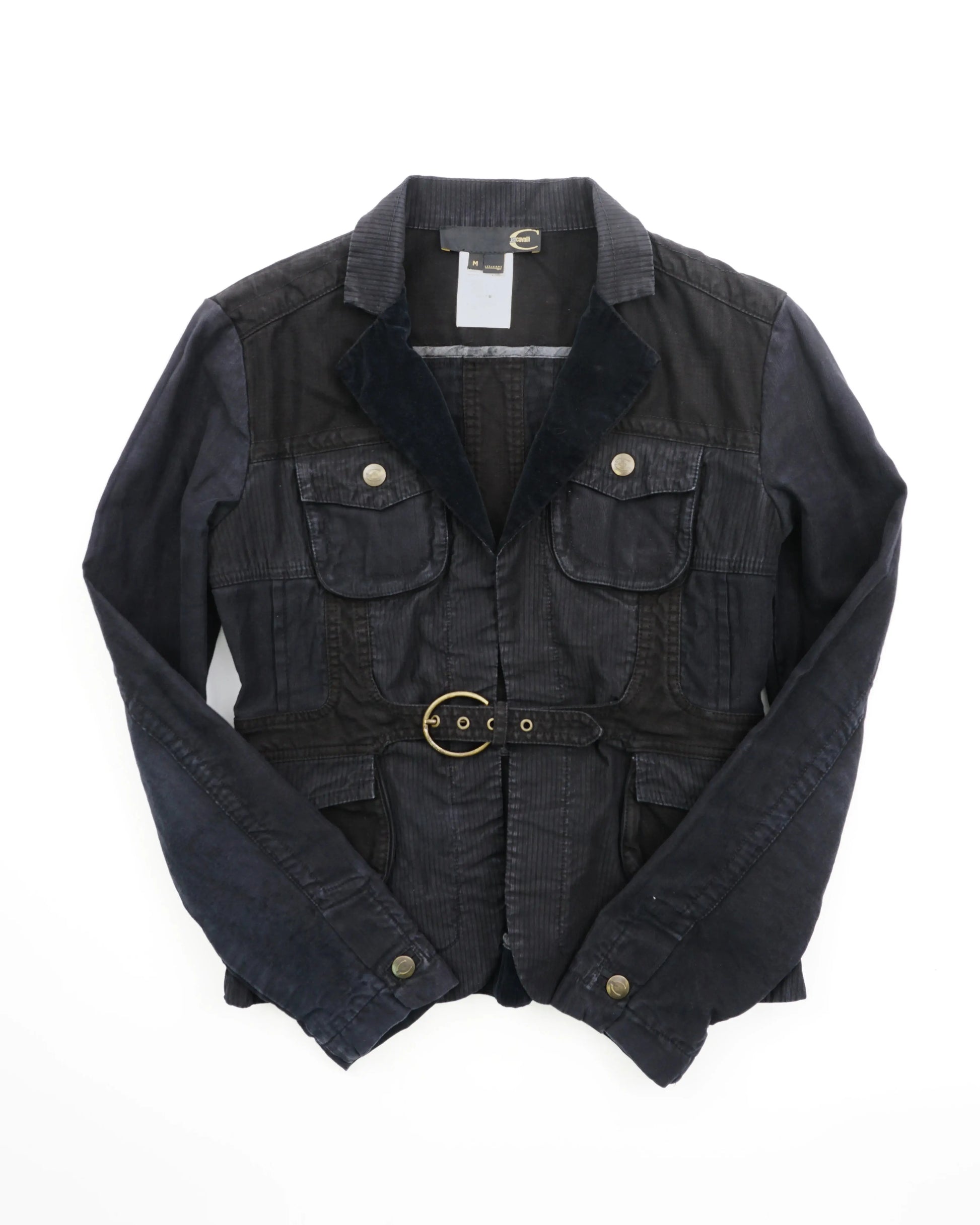 Cavalli Jacket Black