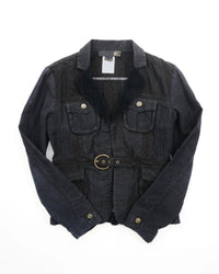 Cavalli Jacket Black