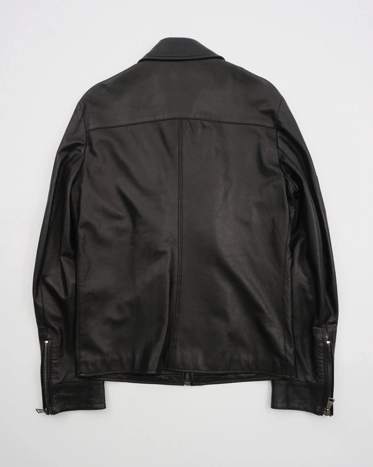 2000's Dolce & Gabbana Leather Jacket Black