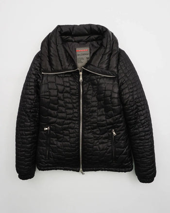 1990's Prada Puffer Jacket Black