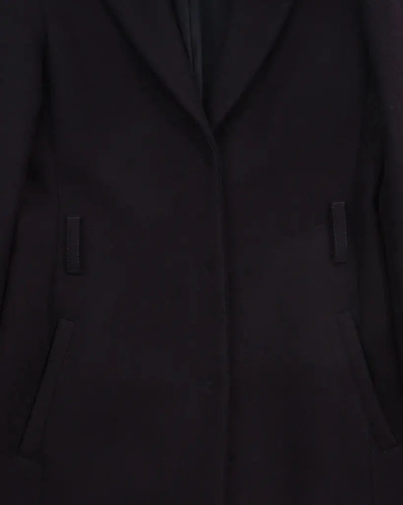 2000's Versace Overcoat Navy