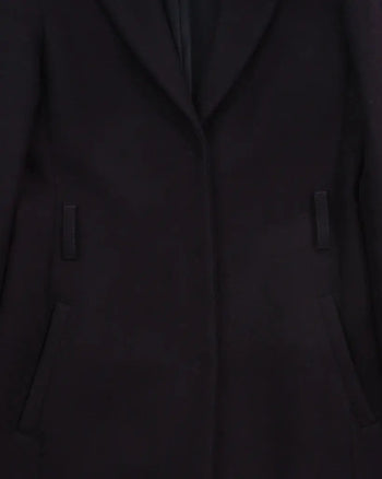 2000's Versace Overcoat Navy