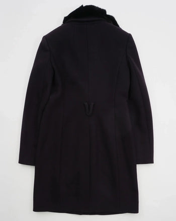 2000's Versace Overcoat Navy