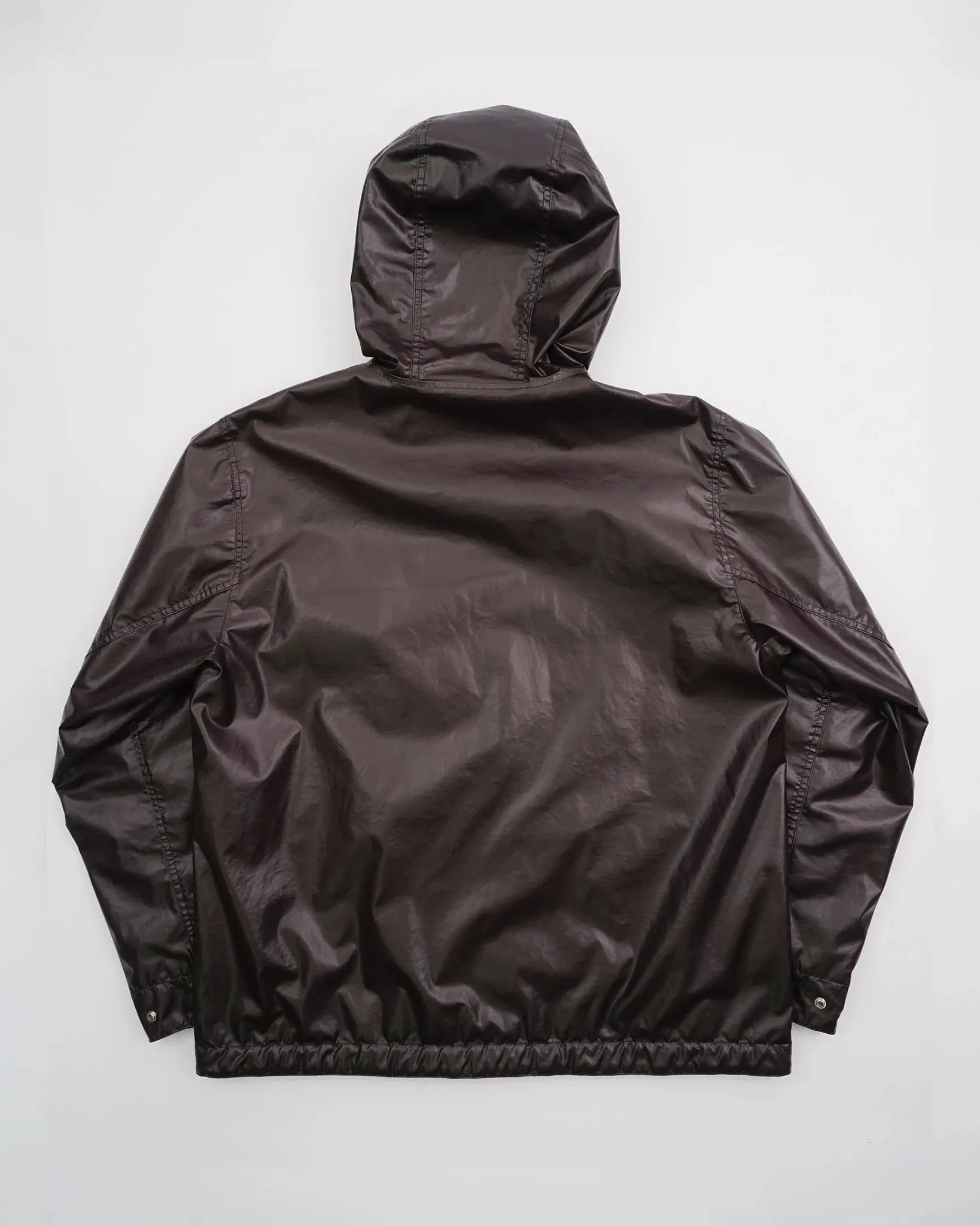 2000's Stone Island Hooded Windbreaker Jacket Black