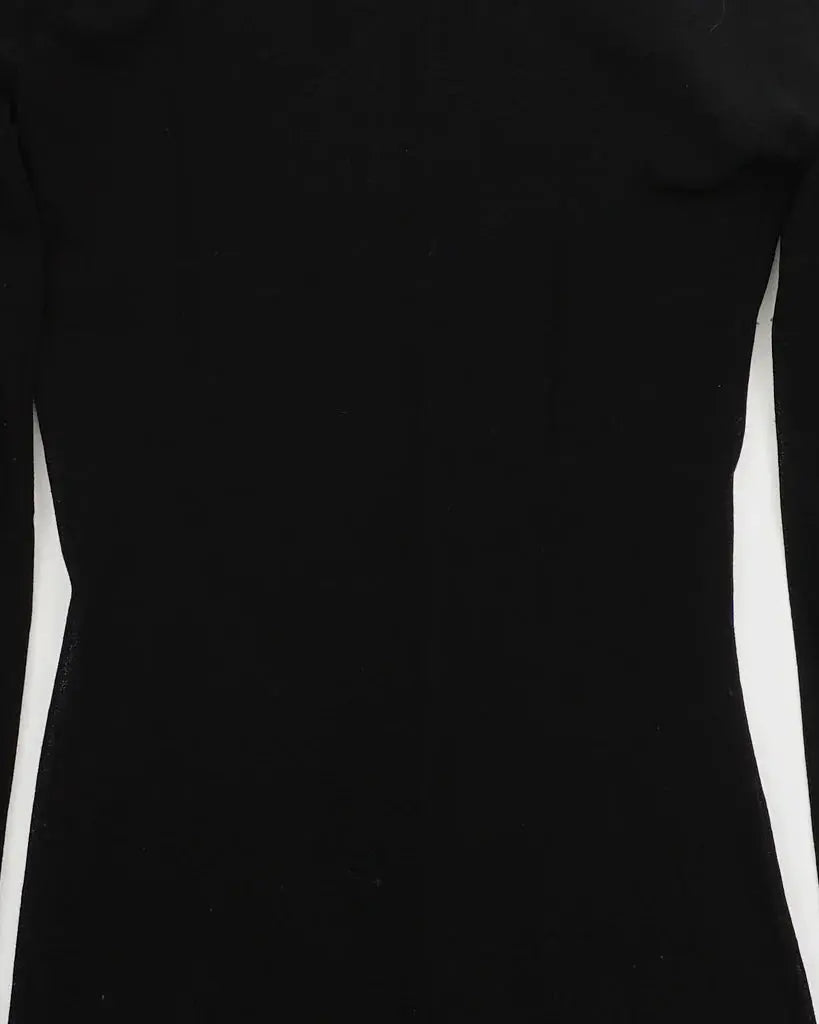2000's Jean Paul Gaultier Long Sleeve Top Black