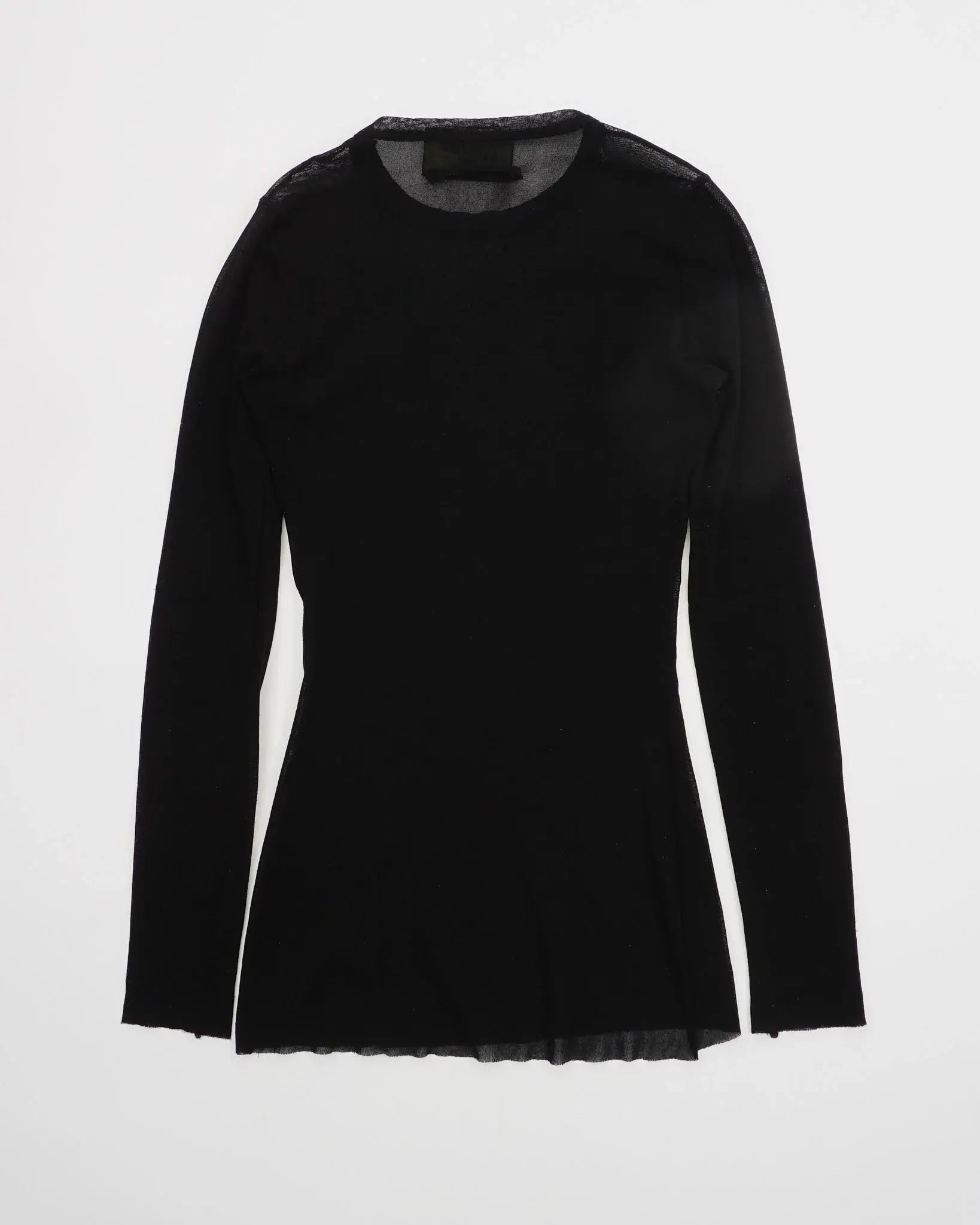 2000's Jean Paul Gaultier Long Sleeve Top Black