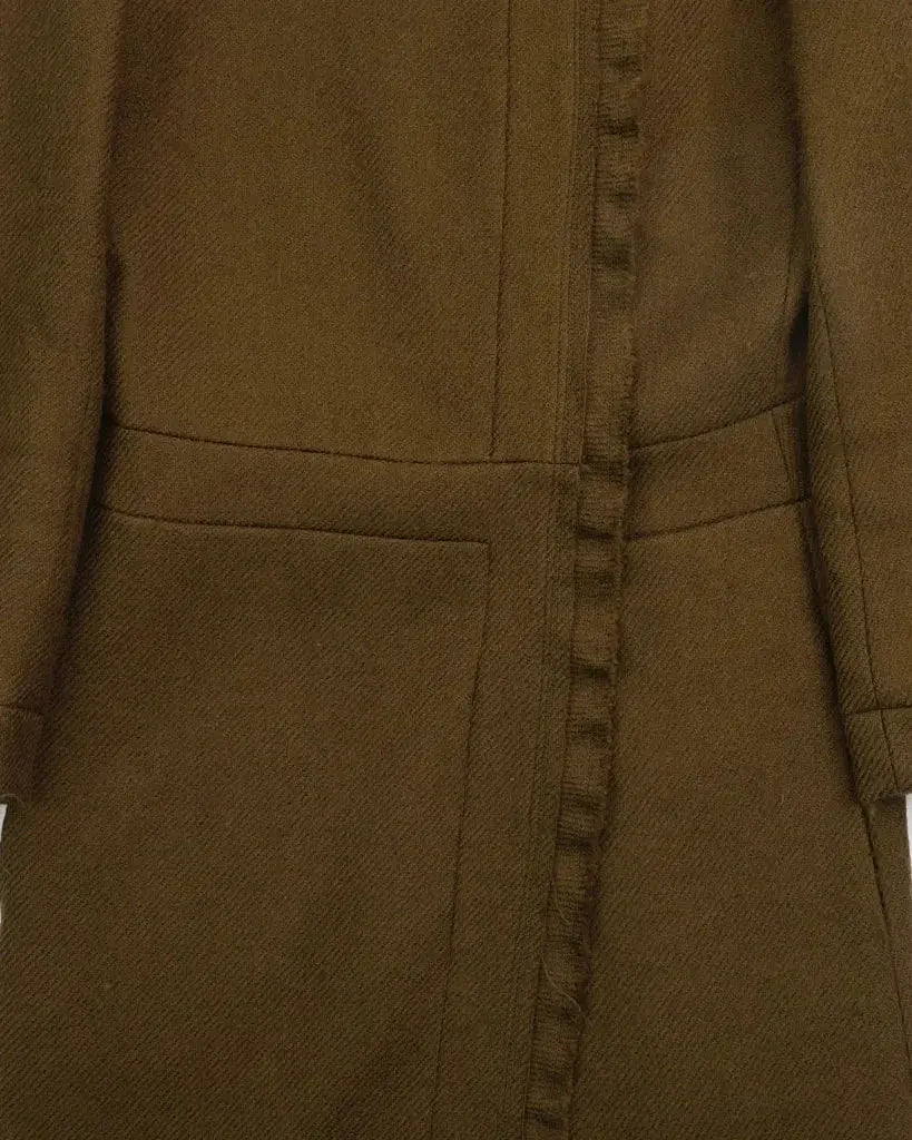 2000's Prada Long Coat Khaki