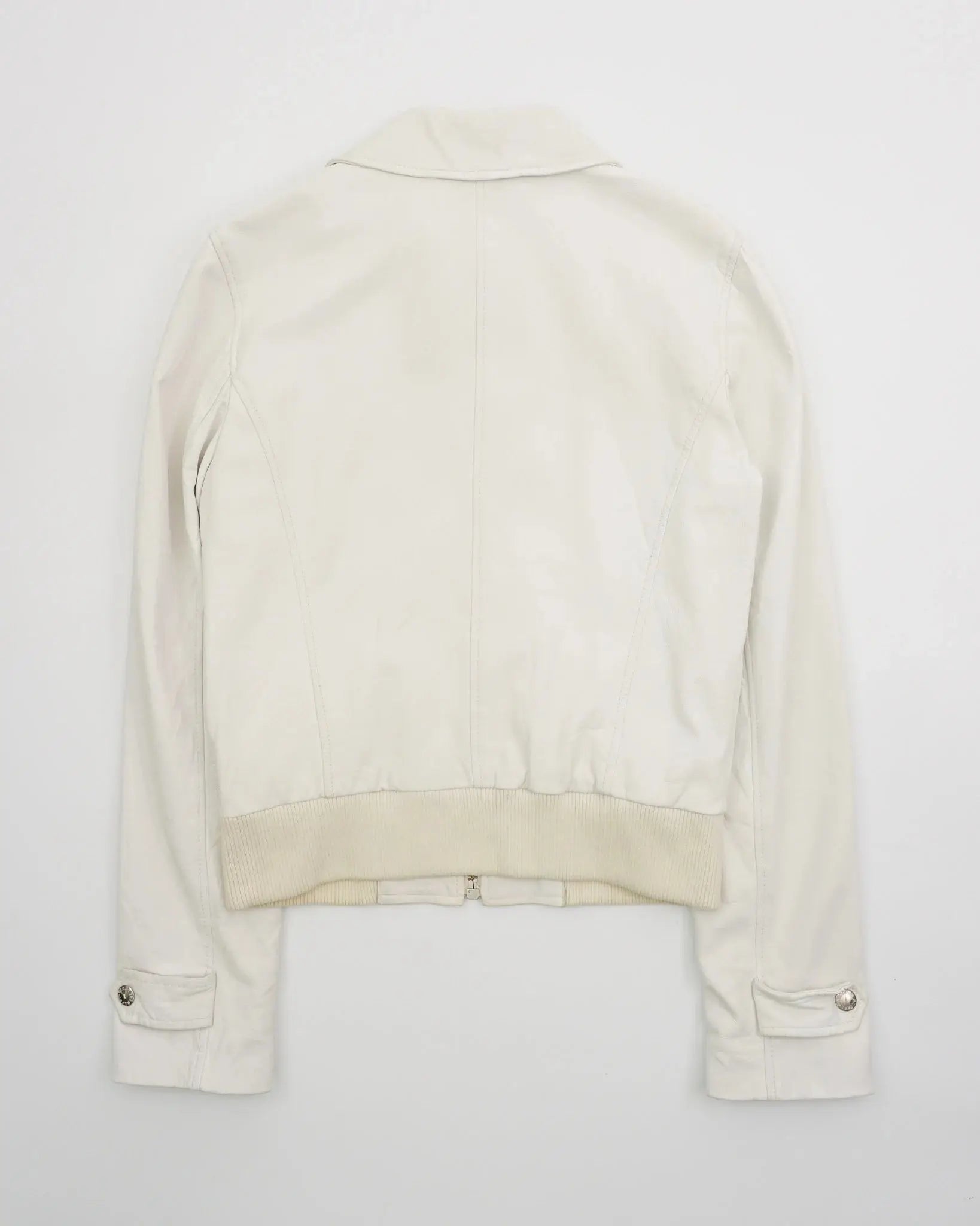 2000's Dolce & Gabbana Leather jacket White