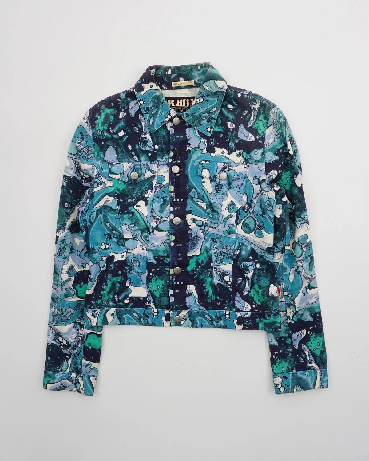 2000's Jean Paul Gaultier Jacket Blue