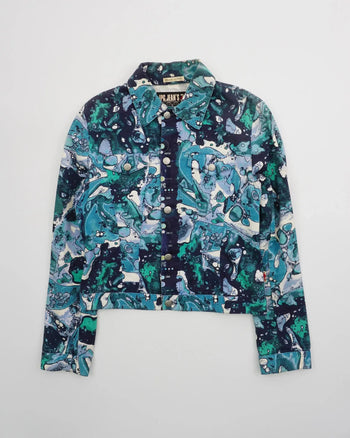 2000's Jean Paul Gaultier Jacket Blue