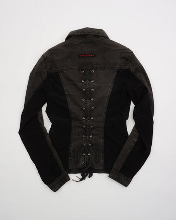 90's Jean Paul Gautier Corset Black