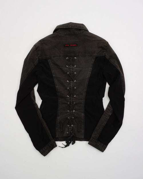 90's Jean Paul Gautier Corset Black