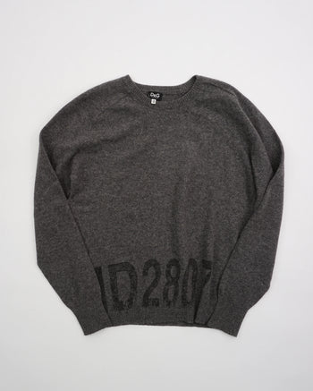 AW2004 Dolce & Gabbana Sweater Gray