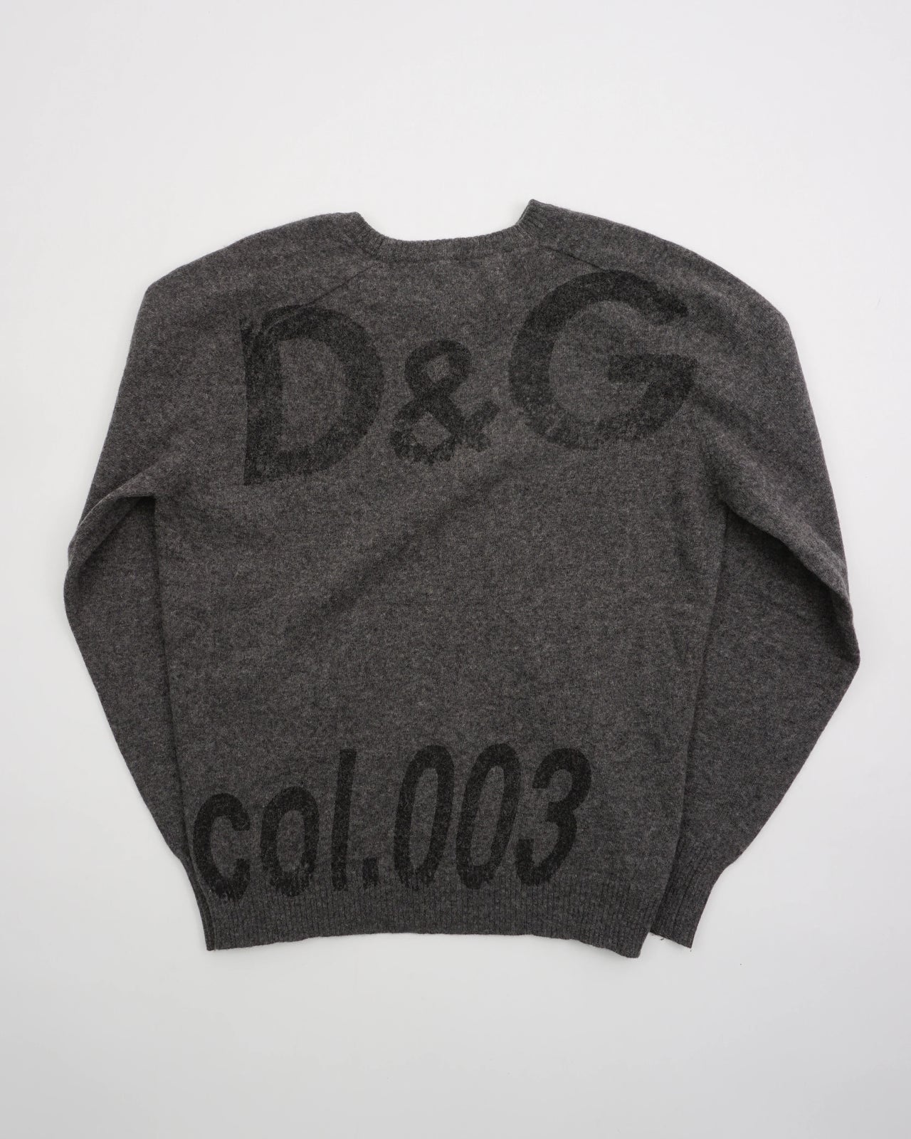 AW2004 Dolce & Gabbana Sweater Gray