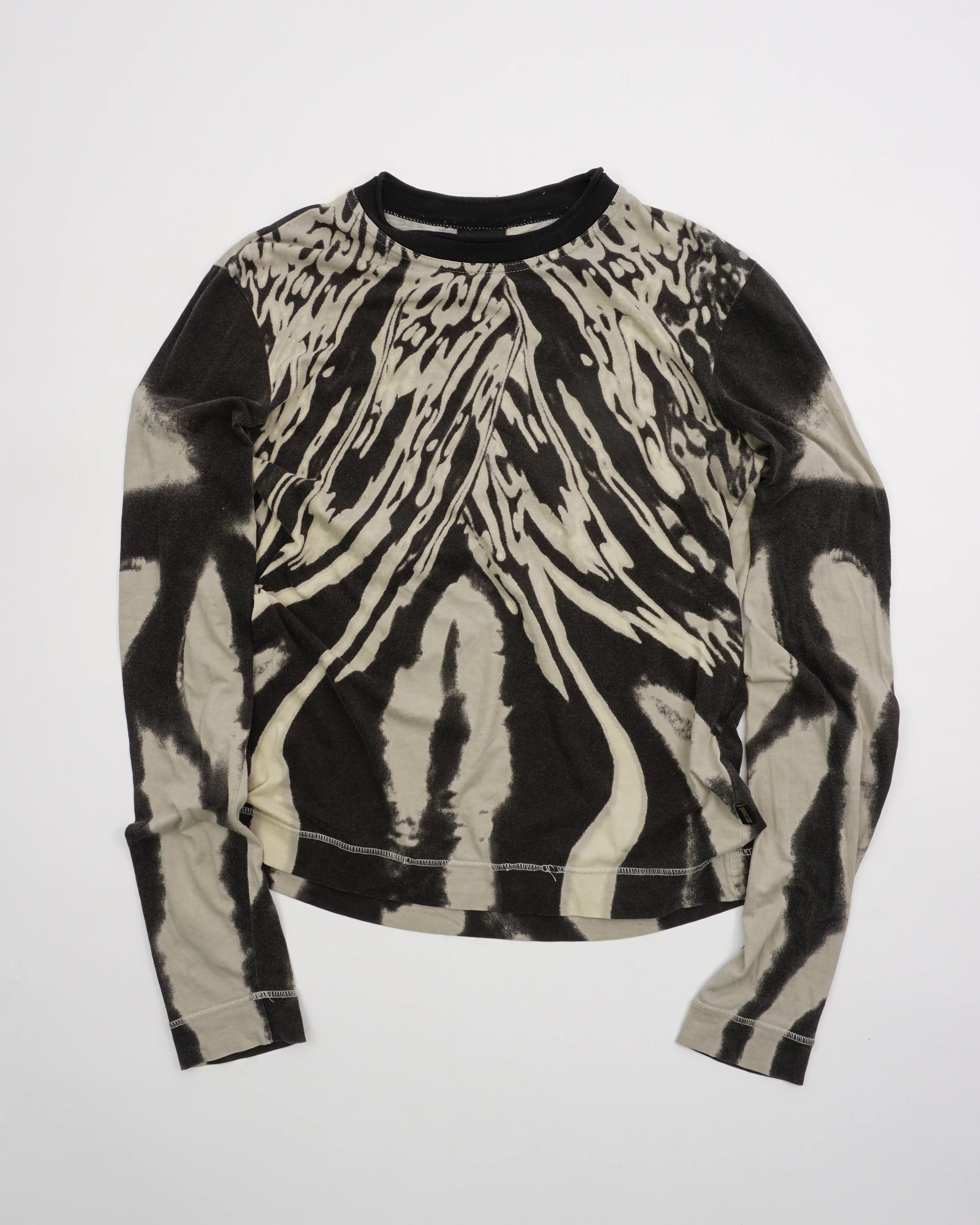 SS2002 Cavalli Hallucination Zebra Longsleeve