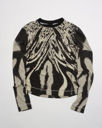 SS2002 Cavalli Hallucination Zebra Longsleeve