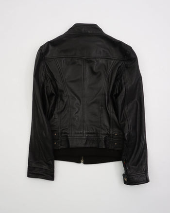2000's Dolce & Gabbana Leather Moto Jacket