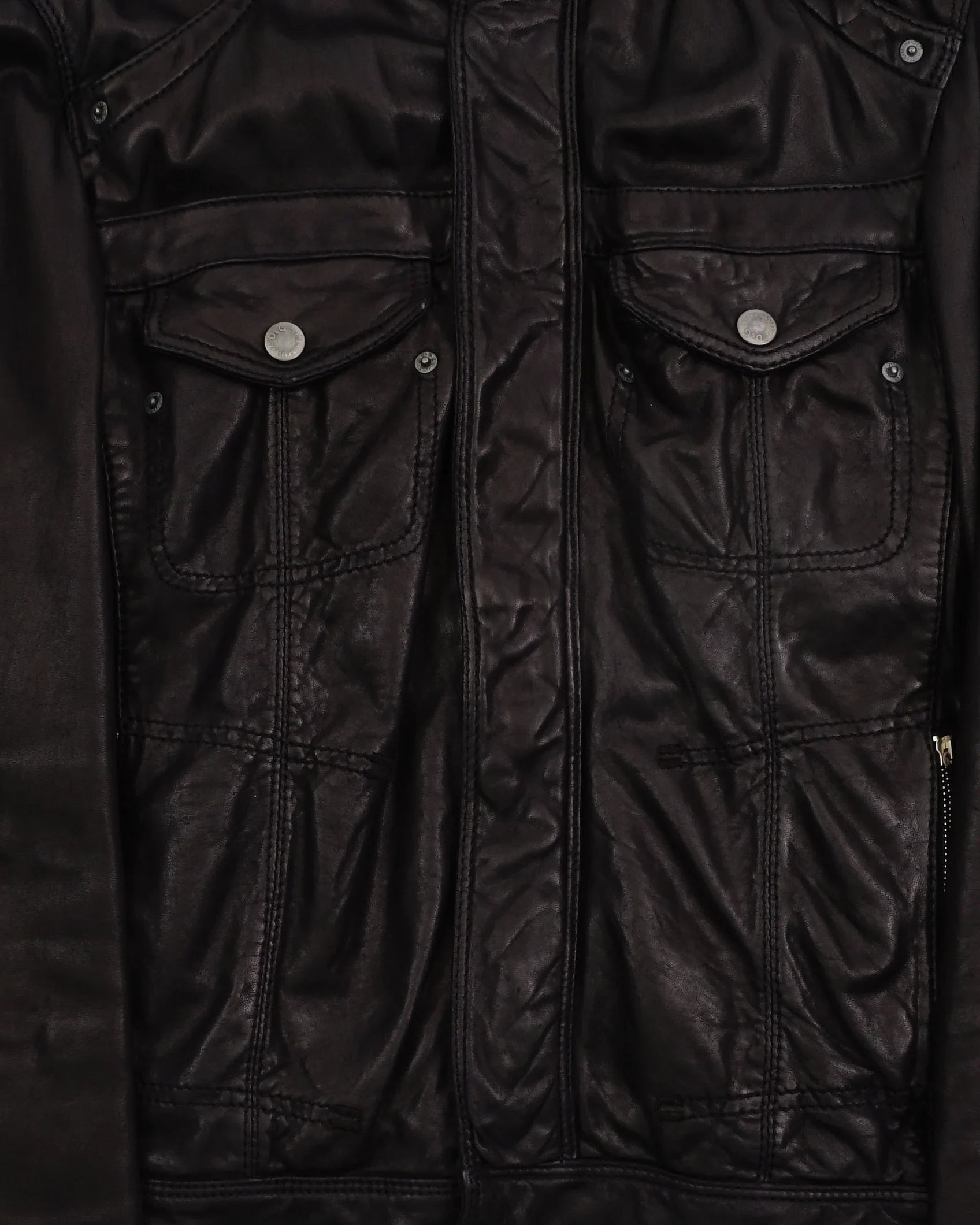 2000's Dolce & Gabbana Lambskin Jacket Black