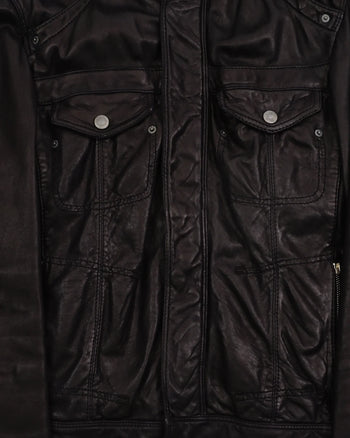 2000's Dolce & Gabbana Lambskin Jacket Black