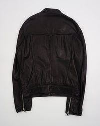 2000's Dolce & Gabbana Lambskin Jacket Black