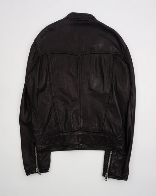 2000's Dolce & Gabbana Lambskin Jacket Black