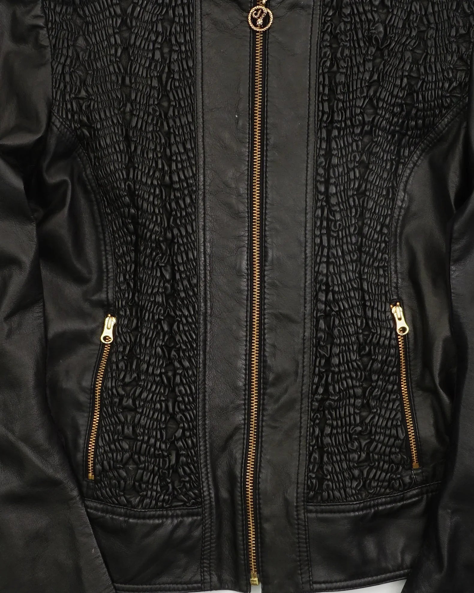 2000's Cavalli Moto Jacket Black