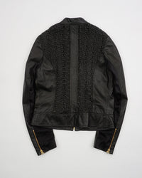 2000's Cavalli Moto Jacket Black