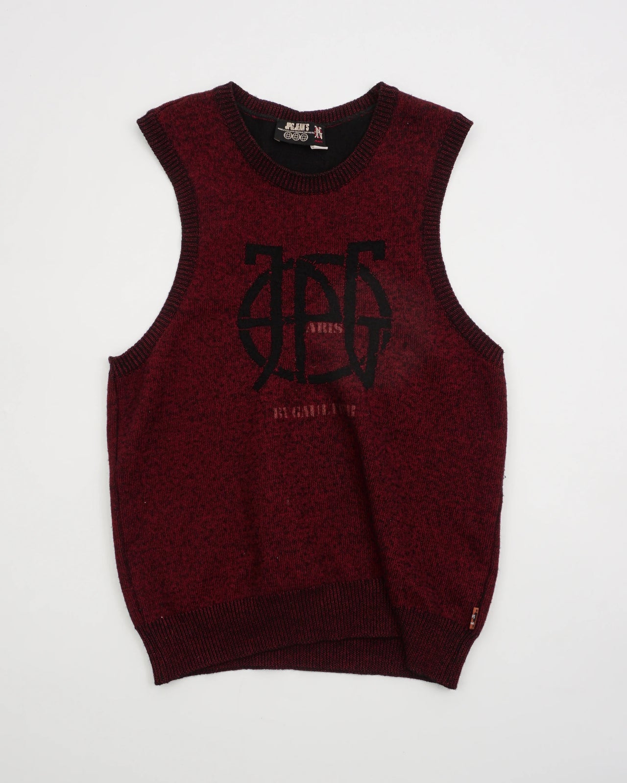 Jean Paul Gaultier Sweater Vest Red