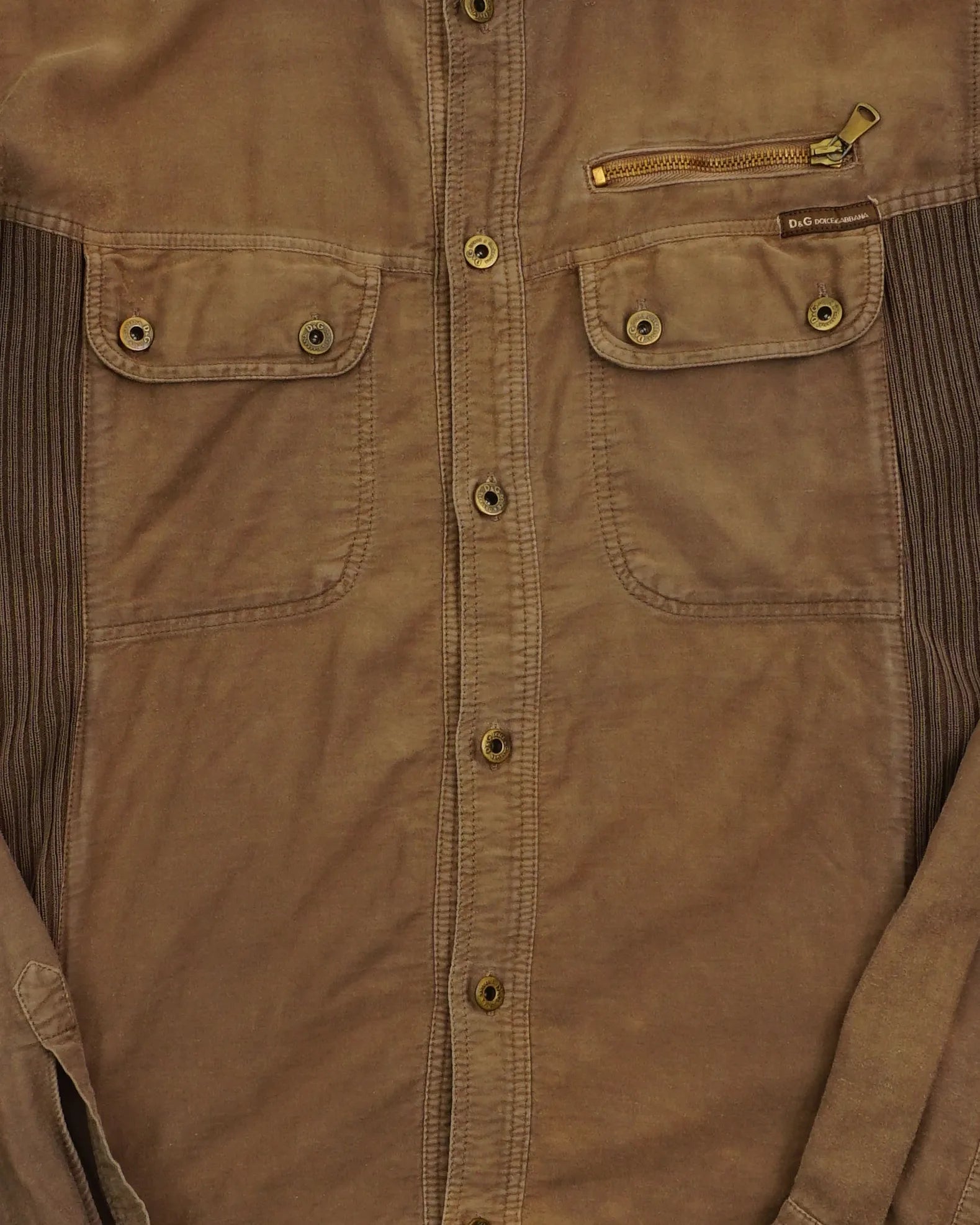 SS2003 Dolce & Gabbana Shirt Brown