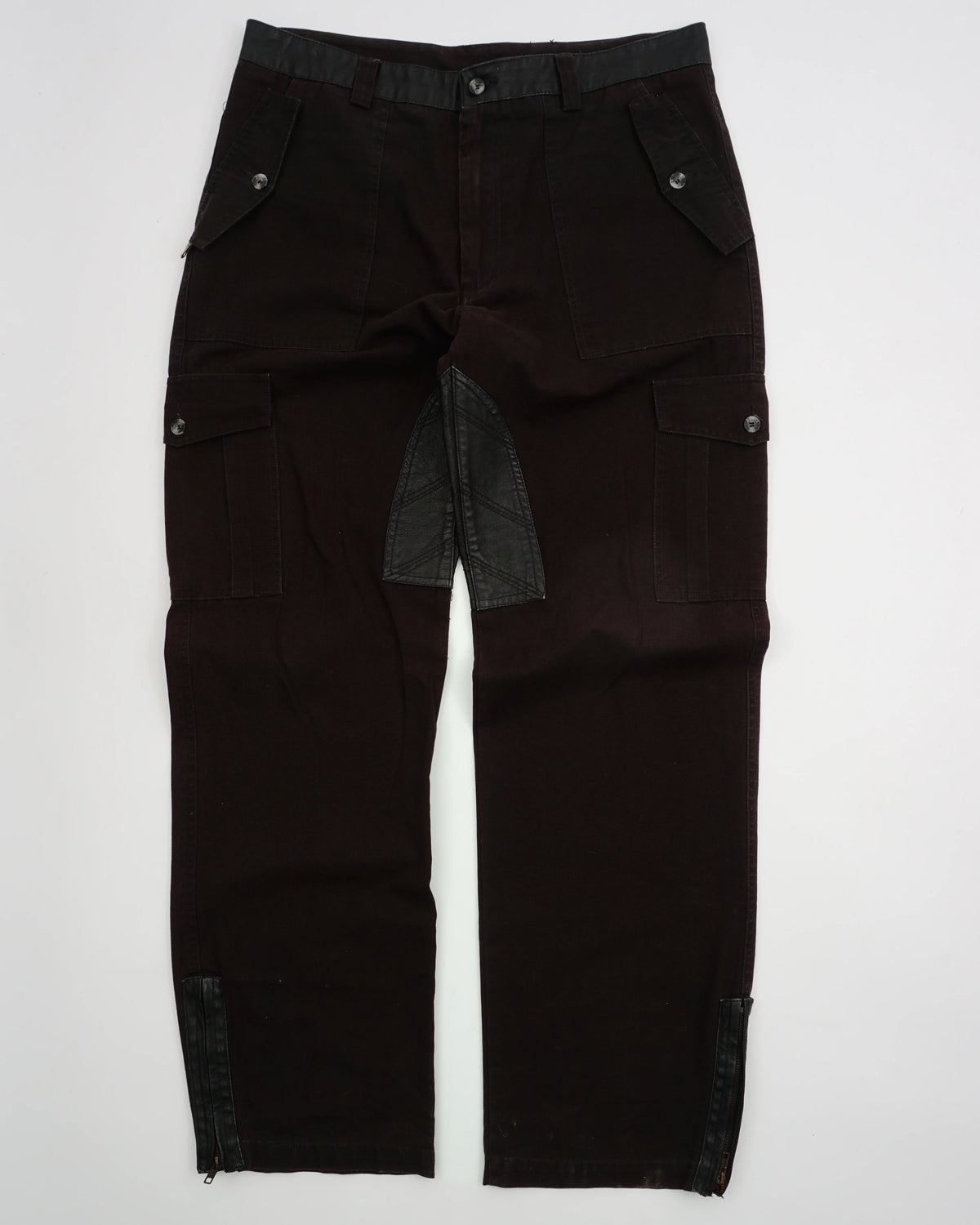 2000's Roberto Cavalli Utility Pants Brown