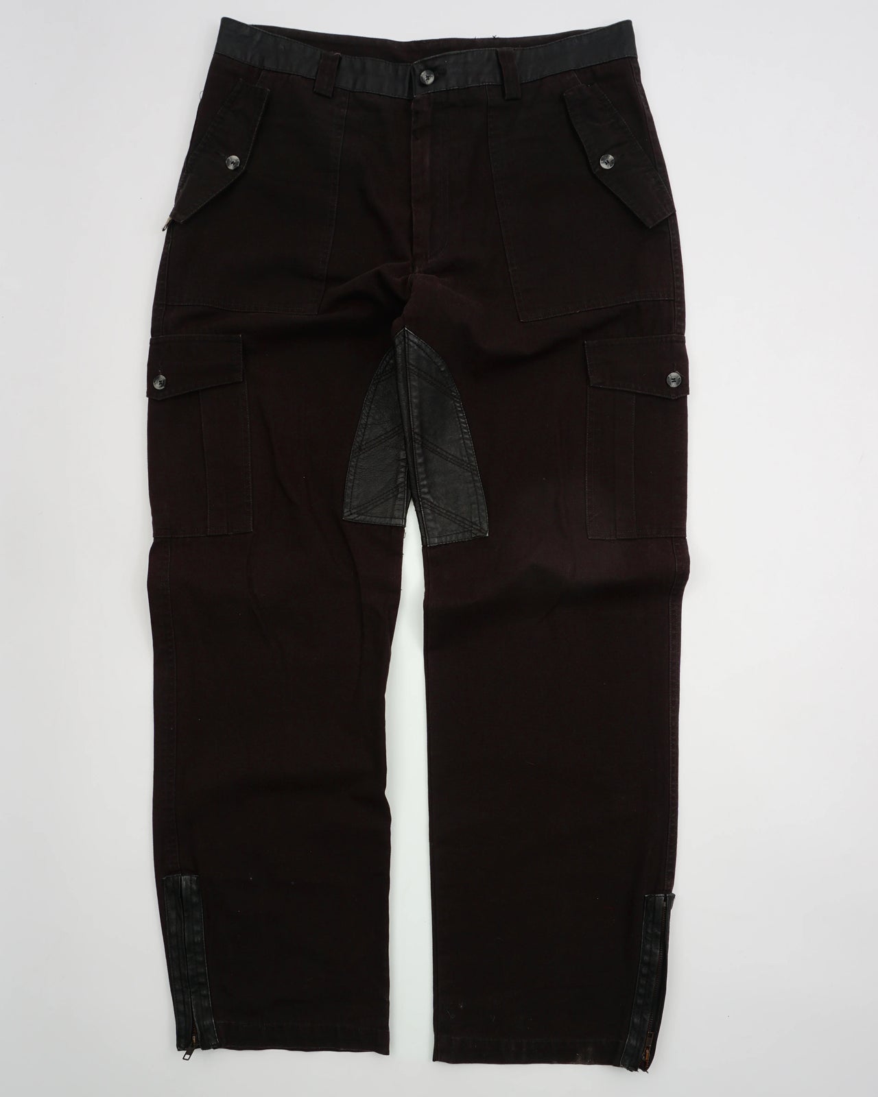 2000's Roberto Cavalli Utility Pants Brown