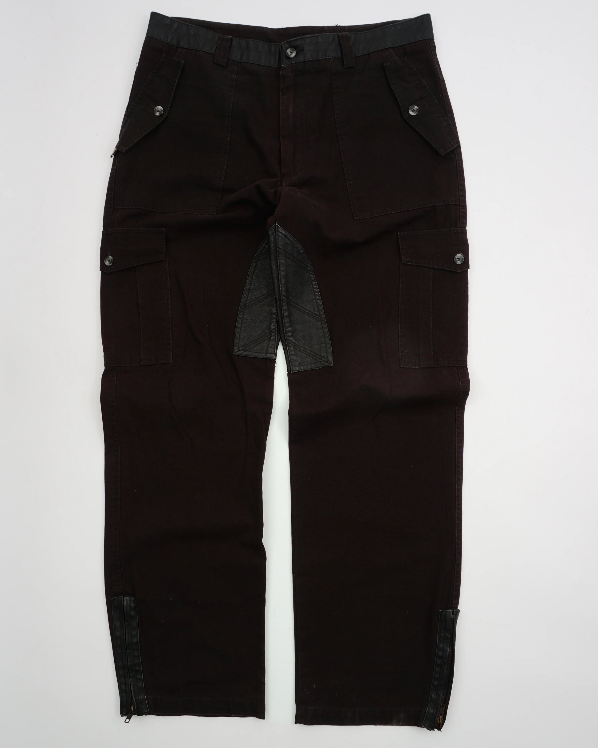 2000's Roberto Cavalli Utility Pants Brown