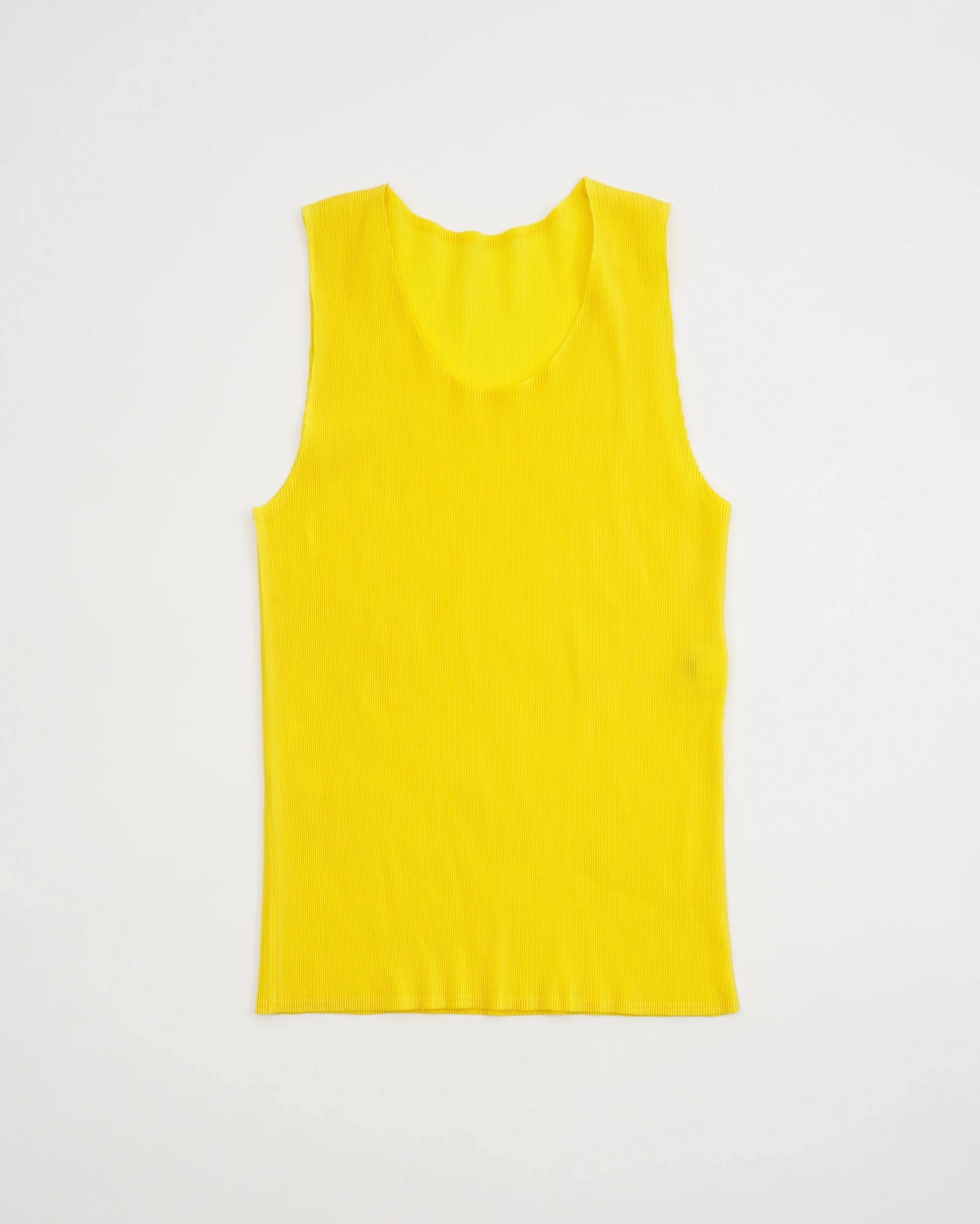 2000's Issey Miyake Tank Top Yellow