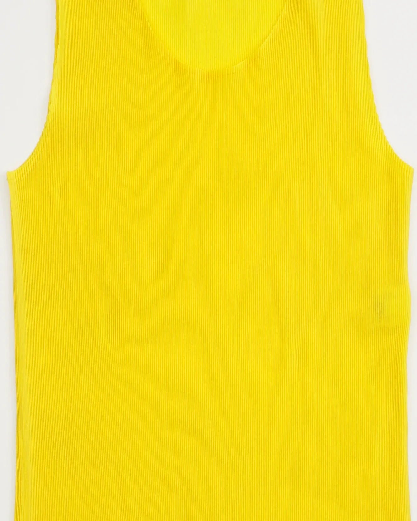 2000's Issey Miyake Tank Top Yellow