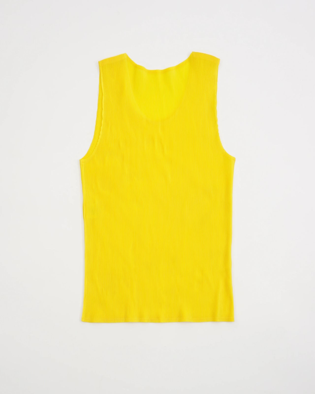 2000's Issey Miyake Tank Top Yellow
