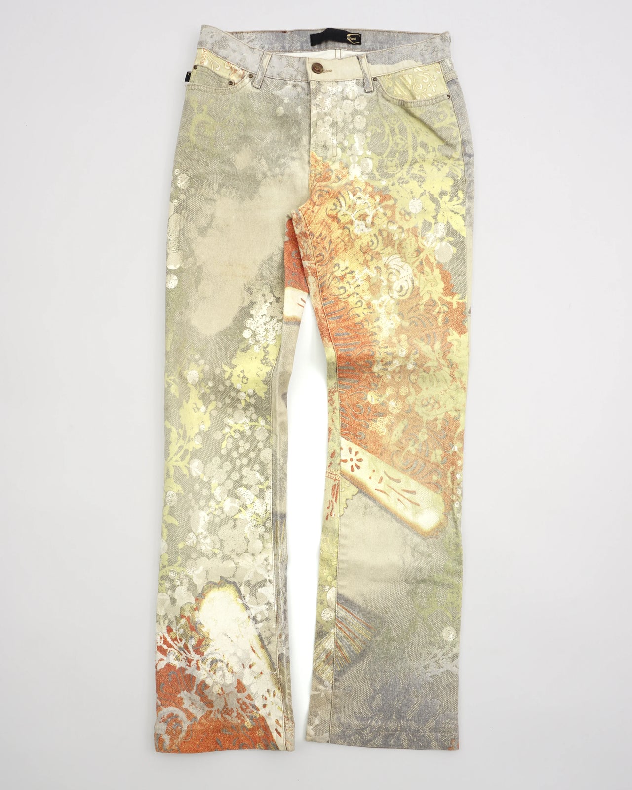 2000's Cavalli Pants Multi-Colour