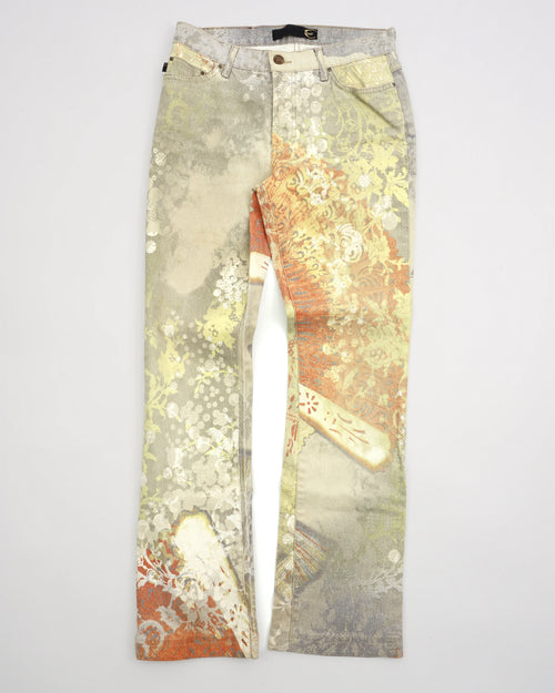 2000's Cavalli Pants Multi-Colour