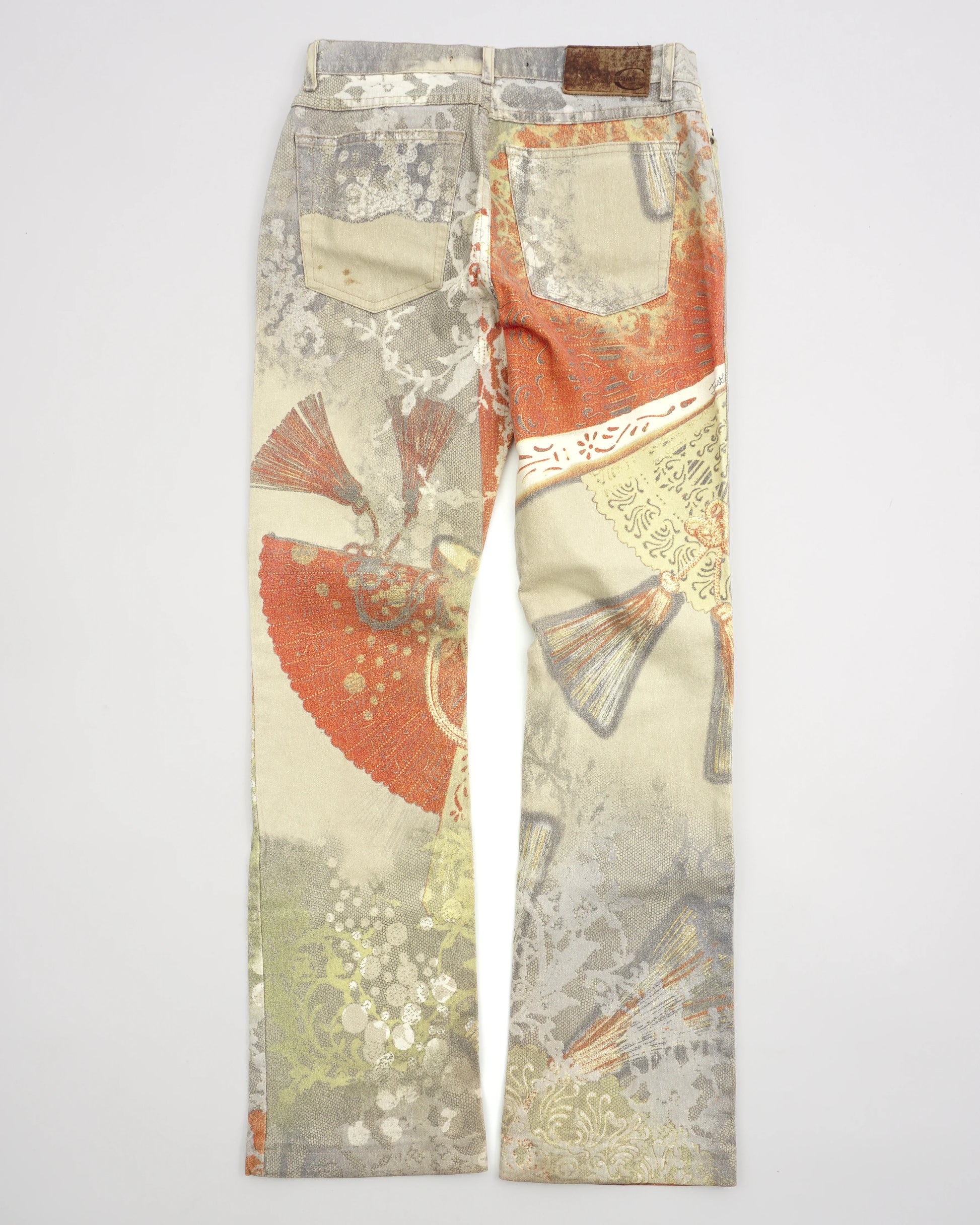 2000's Cavalli Pants Multi-Colour