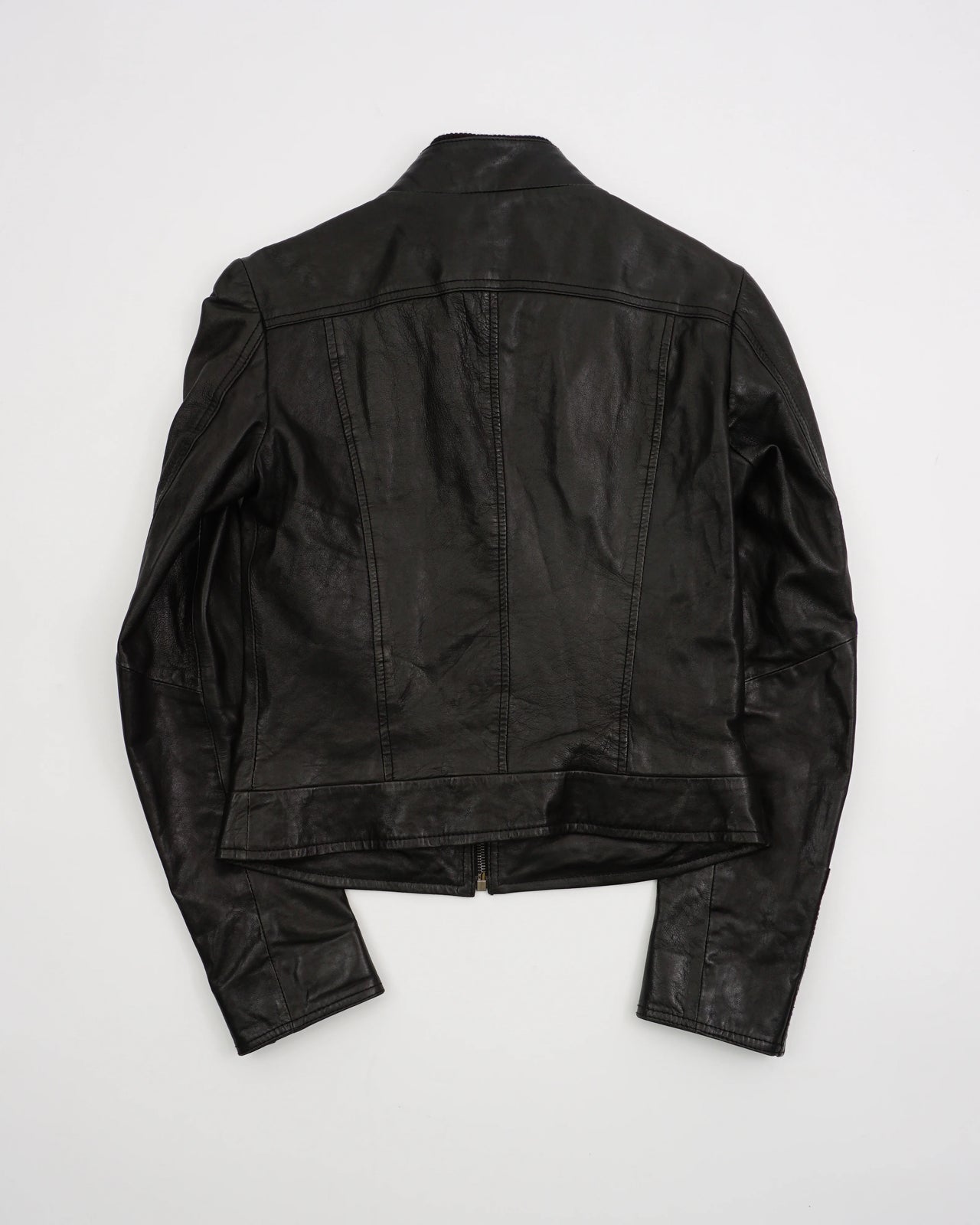 2000's D&G Leather Jacket Black