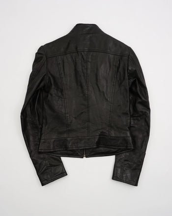 2000's D&G Leather Jacket Black