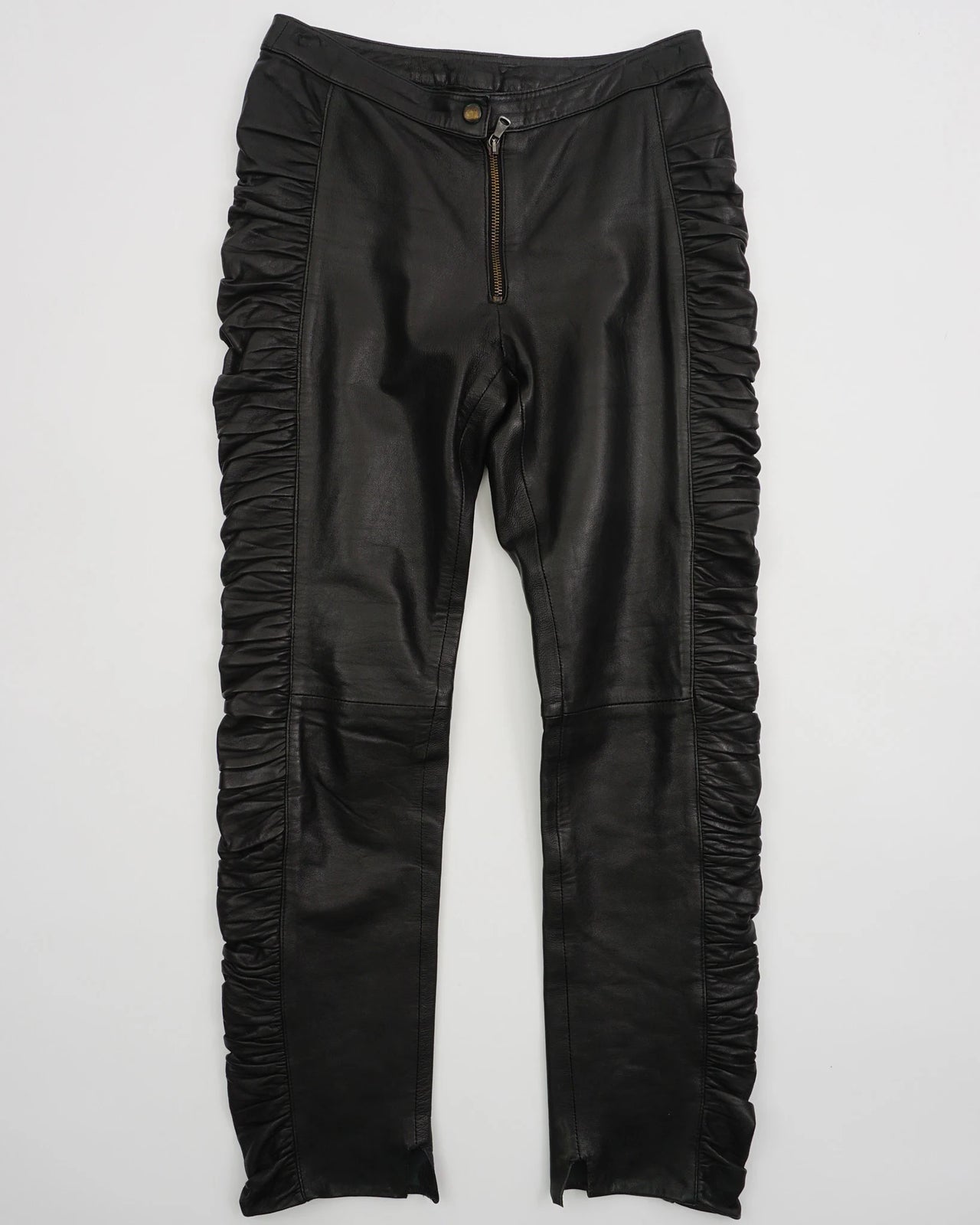 2000's Dolce & Gabbana Leather pants Black