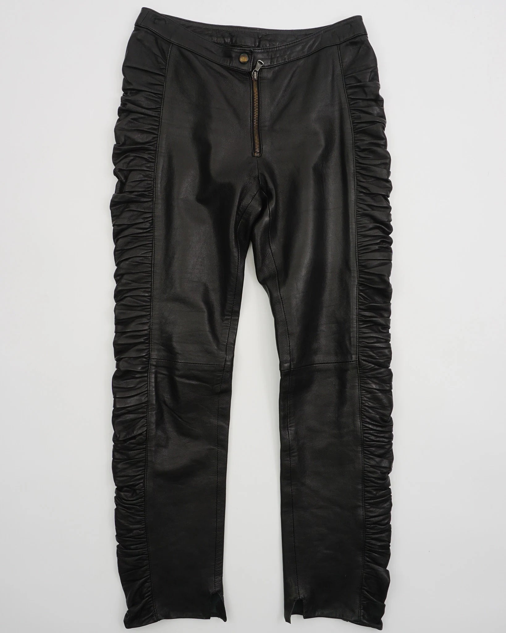 2000's Dolce & Gabbana Leather pants Black