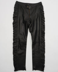 2000's Dolce & Gabbana Leather pants Black