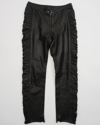 2000's Dolce & Gabbana Leather pants Black