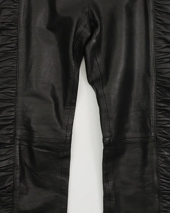 2000's Dolce & Gabbana Leather pants Black