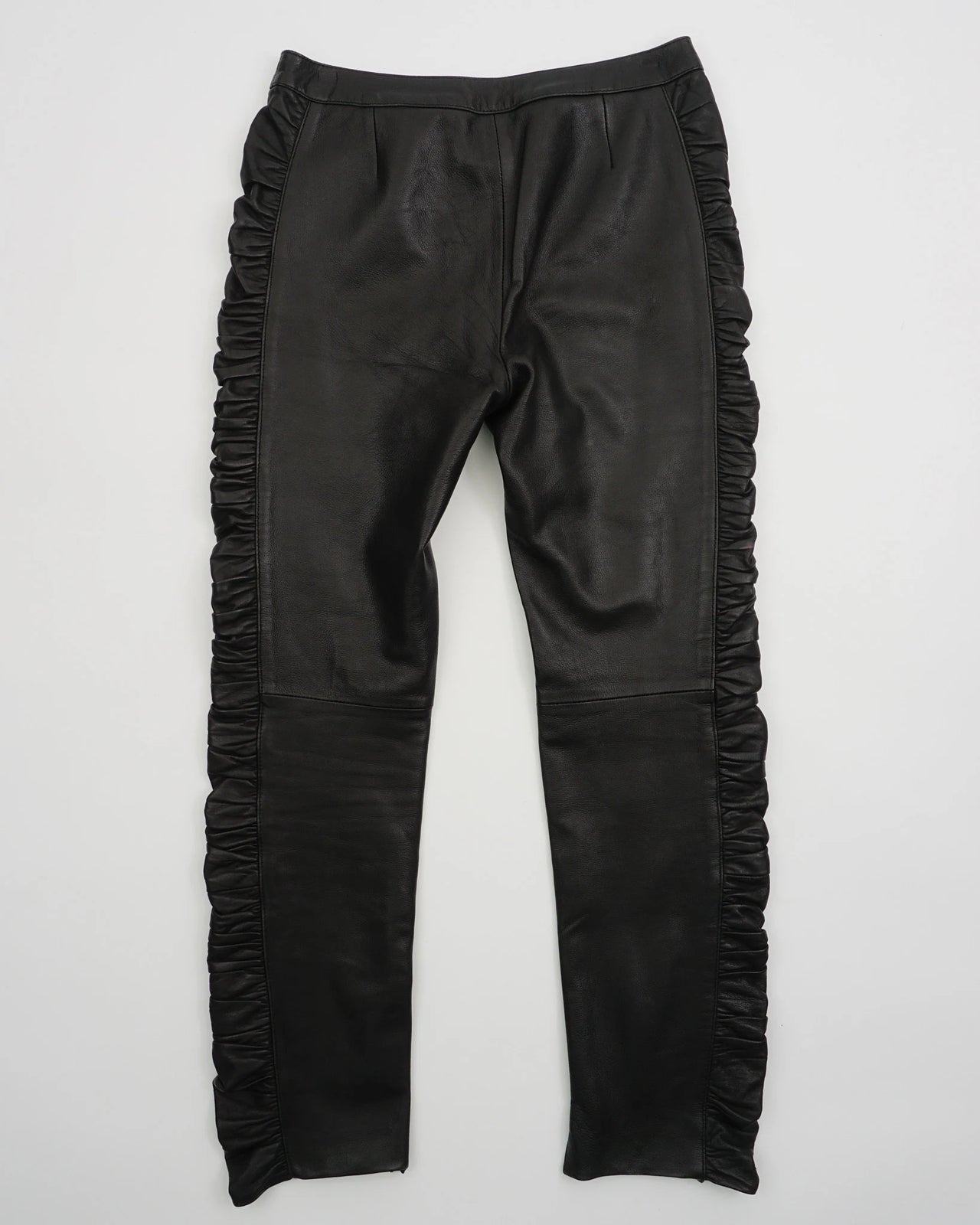 2000's Dolce & Gabbana Leather pants Black